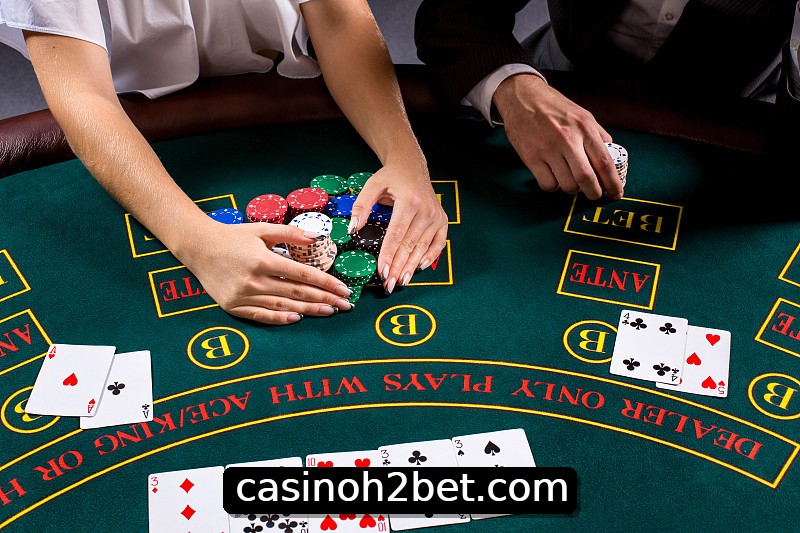 Mesa de Blackjack H2bet